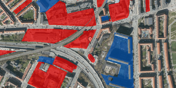 Jordforureningskort på Nordre Fasanvej 215, 2000 Frederiksberg