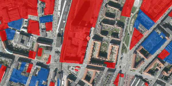 Jordforureningskort på Borgmestervangen 13, 5. 4, 2200 København N