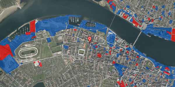 Jordforureningskort på Schleppegrellsgade 55A, st. , 9000 Aalborg