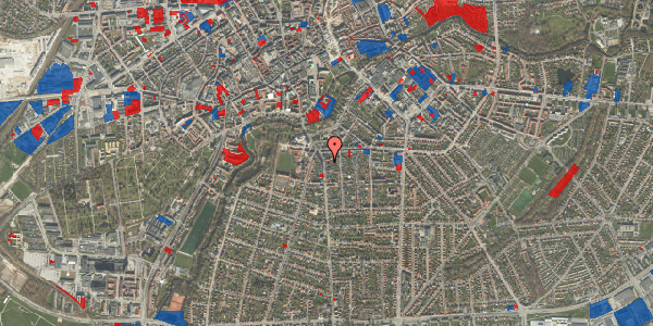 Jordforureningskort på Hunderupvej 30, 5000 Odense C