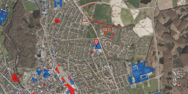 Jordforureningskort på Erantisvej 45, 4700 Næstved