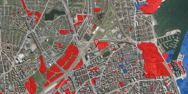 Jordforureningskort på Borgervænget 15, 2100 København Ø