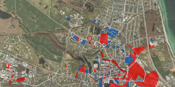 Jordforureningskort på Grejsdalen 21, . 8, 5800 Nyborg