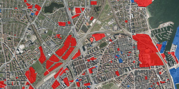 Jordforureningskort på Borgervænget 3, st. , 2100 København Ø