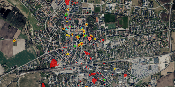 Jordforureningskort på Køgevej 19, 4100 Ringsted