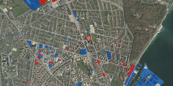 Jordforureningskort på Funch Thomsens Gade 4F, st. 1, 8200 Aarhus N