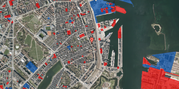 Jordforureningskort på Strandboulevarden 29, 2100 København Ø