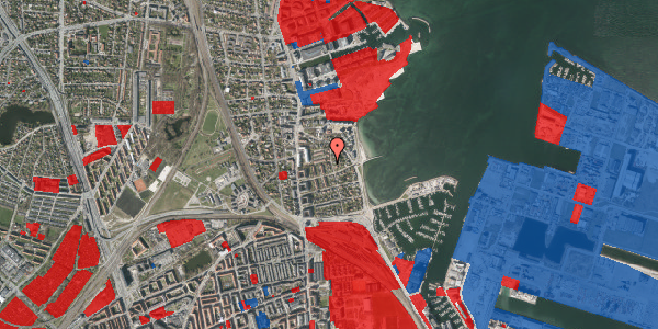 Jordforureningskort på Vesterled 35, 2100 København Ø