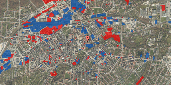 Jordforureningskort på Overgade 29, st. , 5000 Odense C