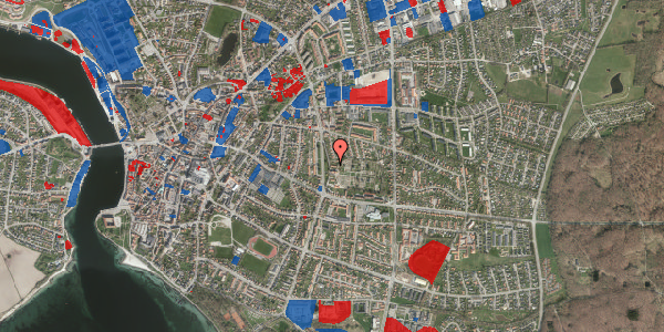 Jordforureningskort på Ringgade 102B, 6400 Sønderborg