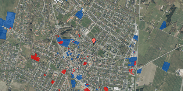 Jordforureningskort på Dannebrogsgade 38A, 9700 Brønderslev