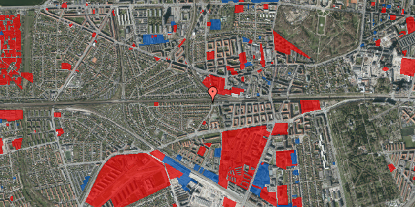 Jordforureningskort på Carl Langes Vej 8, 2500 Valby