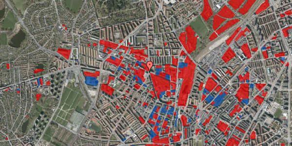 Jordforureningskort på Glasvej 33, 1. th, 2400 København NV