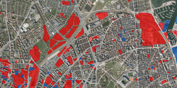 Jordforureningskort på Lyngbyvej 61, 2100 København Ø