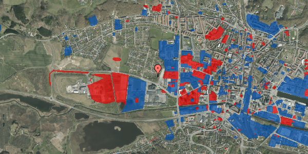 Jordforureningskort på Merianvej 80, 7100 Vejle