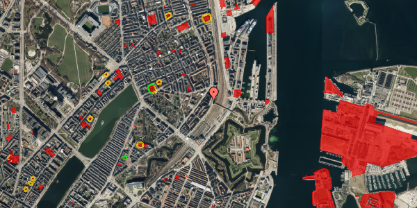 Jordforureningskort på Østbanegade 19, kl. , 2100 København Ø