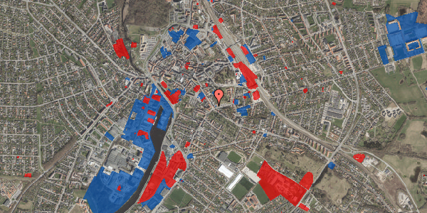 Jordforureningskort på Østergade 29, 4700 Næstved