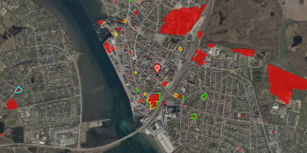 Jordforureningskort på Nygade 23, 1. 4, 4800 Nykøbing F