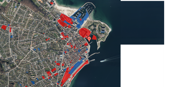 Jordforureningskort på Havnegade 9, 3000 Helsingør