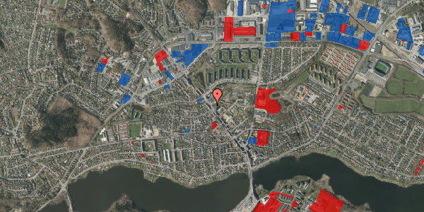 Jordforureningskort på Borgergade 72, 8600 Silkeborg