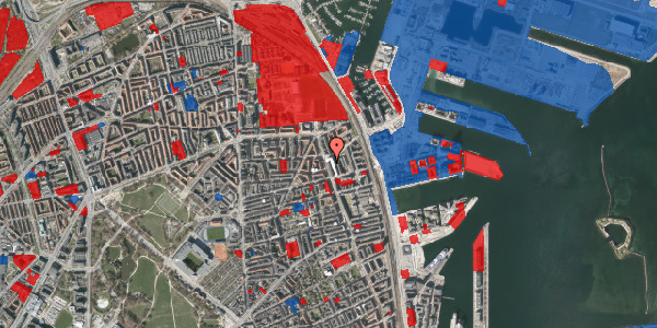 Jordforureningskort på Strandboulevarden 106, 2100 København Ø
