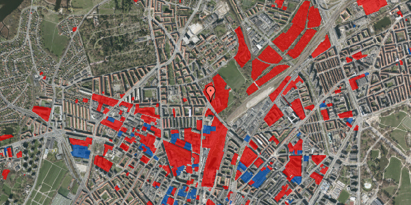 Jordforureningskort på Tagensvej 165, 2400 København NV