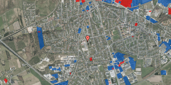 Jordforureningskort på Hjørringvej 4A, 8940 Randers SV