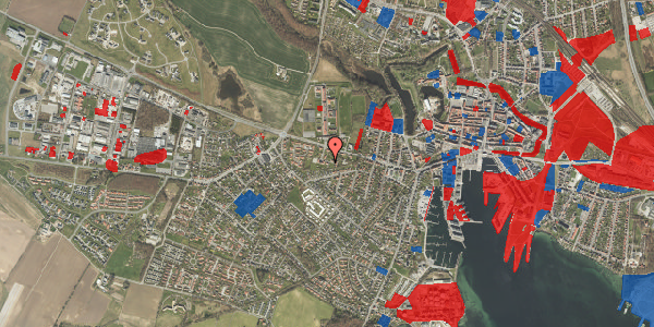 Jordforureningskort på Vindingevej 33B, 5800 Nyborg