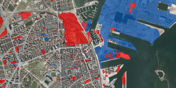 Jordforureningskort på Østbanegade 181, 2100 København Ø