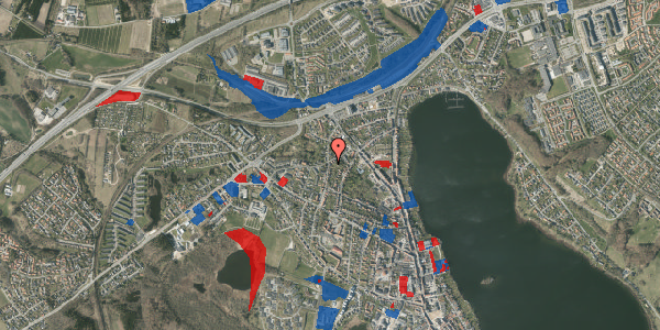 Jordforureningskort på P B Lunds Vej 22, 8660 Skanderborg