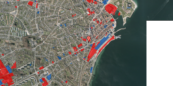 Jordforureningskort på Trækbanen 16, 3000 Helsingør