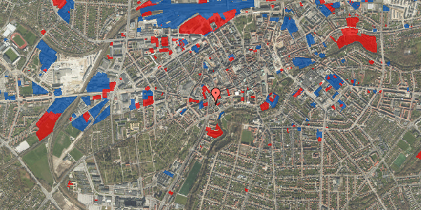 Jordforureningskort på Søndergade 14C, 5000 Odense C