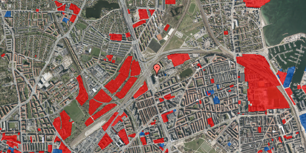 Jordforureningskort på Borgervænget 1D, 2100 København Ø