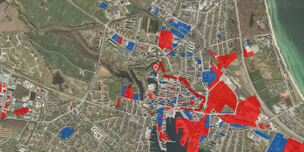 Jordforureningskort på Blegdamsgade 5A, . th, 5800 Nyborg