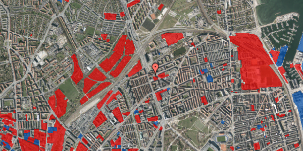 Jordforureningskort på Æbeløgade 25, 2100 København Ø