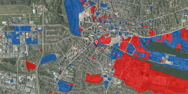 Jordforureningskort på Jyllandsgade 5A, 8700 Horsens