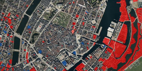 Jordforureningskort på Ny Østergade 11, 1101 København K