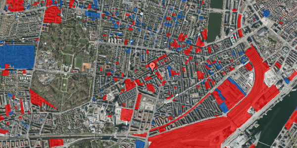 Jordforureningskort på Vesterbrogade 121, 1620 København V