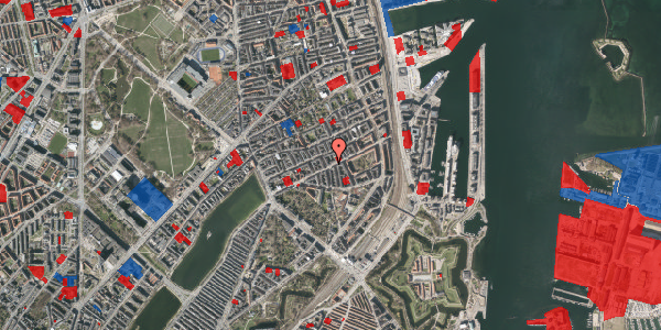 Jordforureningskort på Classensgade 35C, 2100 København Ø