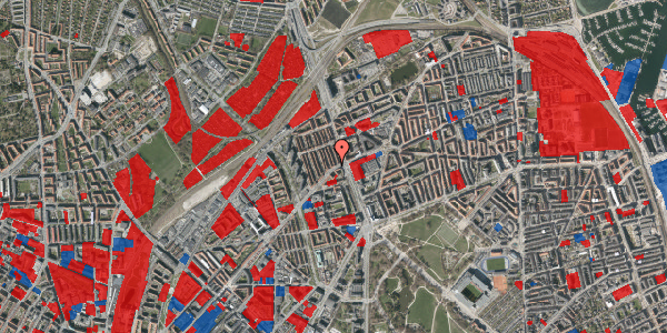 Jordforureningskort på Haraldsgade 103, 2100 København Ø