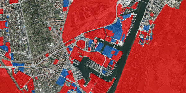 Jordforureningskort på Vestre Teglgade 2K, 1. tv, 2450 København SV