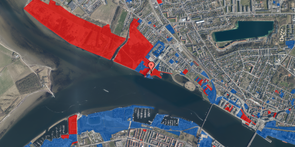 Jordforureningskort på Lindholm Brygge 35, 3. 55, 9400 Nørresundby