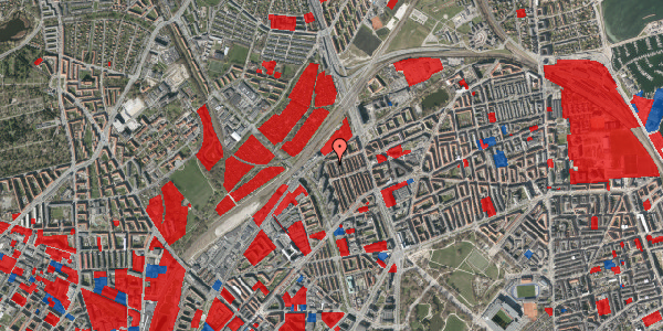 Jordforureningskort på Borthigsgade 17, 2100 København Ø