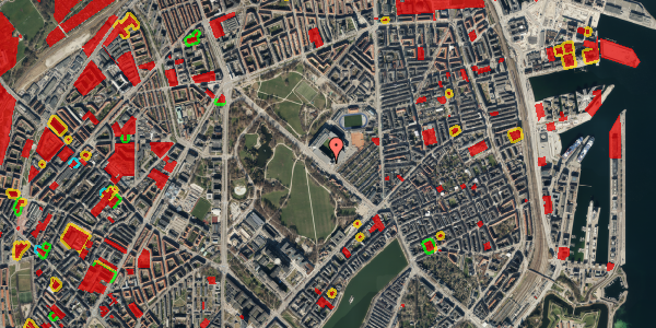 Jordforureningskort på Øster Allé 40, 5. , 2100 København Ø