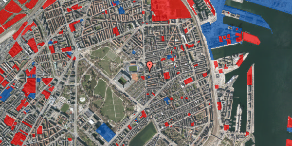 Jordforureningskort på Østerbrogade 108, 2100 København Ø