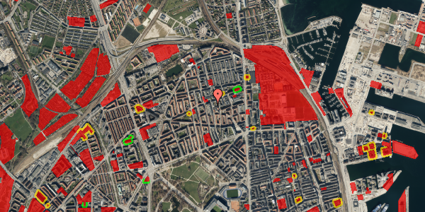 Jordforureningskort på Masnedøgade 28, st. th, 2100 København Ø