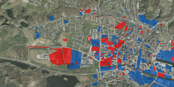 Jordforureningskort på Borchs Alle 6, 7100 Vejle