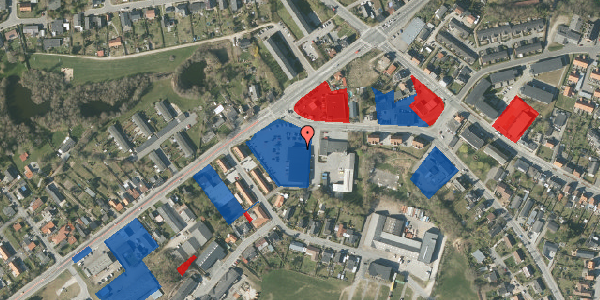 Jordforureningskort på Vestergade 133, 8660 Skanderborg