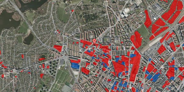 Jordforureningskort på Dortheavej 14, 2400 København NV