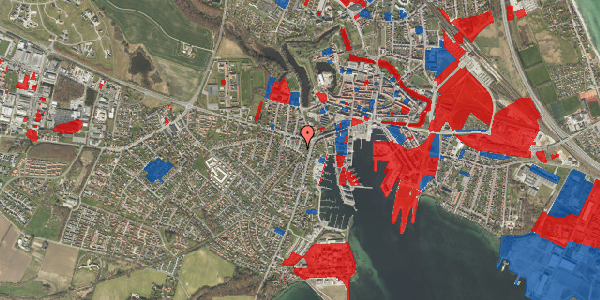 Jordforureningskort på Tværvej 2, 5800 Nyborg